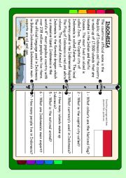 English Worksheet: ASEAN series - Indonesia