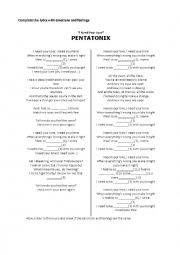 English Worksheet: 