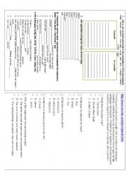 English Worksheet: Quantity expressions and listening exercise