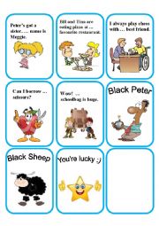 English Worksheet: Possessive adjectives cards part 2