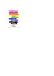 English Worksheet: Colours in English