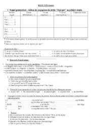 English Worksheet: Have Got in the present simple chart and exercises