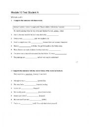 English Worksheet: adjectives- grammar