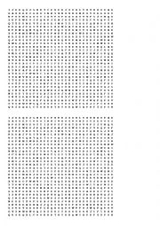 English Worksheet: Word-search about days of the week, months and seasons