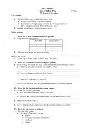 English Worksheet:  short story A secret for two ( worksheet)