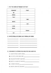 simple past quiz 