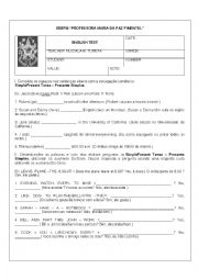 English Worksheet: ACTIVITY SIMPLE PRESENT 