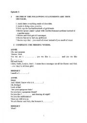 English Worksheet: Extra in English part 3