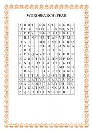 English Worksheet: HALLOWEEN WORDSEARCH