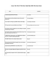 English Worksheet: Guess the title