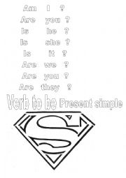English Worksheet: Verb to be