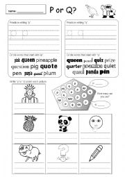 English Worksheet: Lowercase 