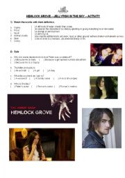 Hemlock Grove - Episode 1 activity