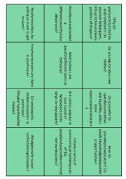 English Worksheet: Conversation Starters 4