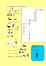 comparatives and superlatives