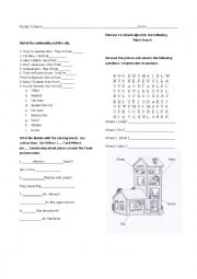 nationalities and parts of the house  and places around the house