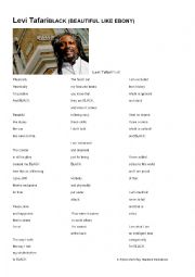 Poem by Levi Tafari