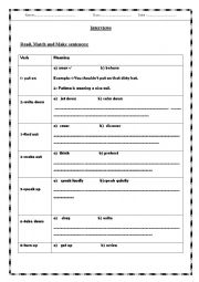 English Worksheet: interviews