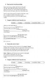 English Worksheet: Grenade