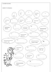 English Worksheet: Numbers