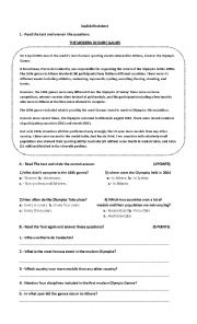 English worksheet