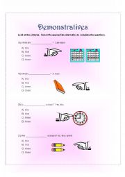 DEMONSTRATIVES