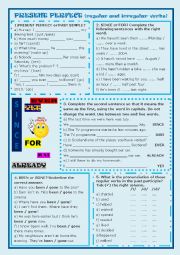 English Worksheet: PRESENT PERFECT SIMPLE