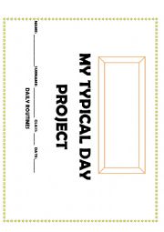 Graphic Organizer for daily routines