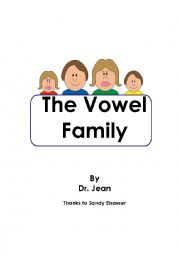 English Worksheet: Vowels Family