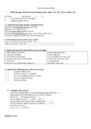 Jason Mraz - Im Yours Song Worksheet