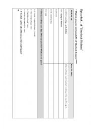 English Worksheet: Sherlock Holmes(U.K)