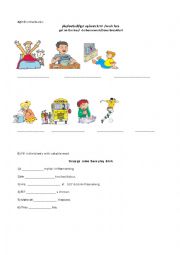 grammer  worksheet