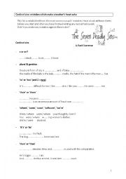 English Worksheet: Cardinal Sins