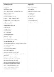 English Worksheet: Starting your opinion