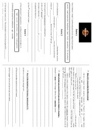 English Worksheet: The Hunger Games - trailer