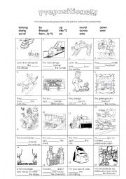 Prepositions of movement