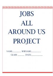 English Worksheet: jobs graphic organizer