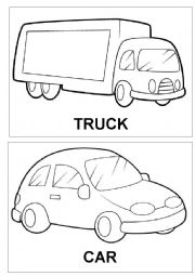 English Worksheet: Means of transportation