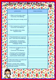 English Worksheet: Wh- question practice