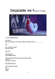 English Worksheet: The Movie 