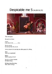 English Worksheet: The Movie 