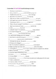 English Worksheet: make or do