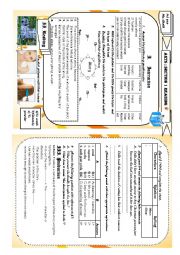 English Worksheet: 3rd Arts1 Module1 