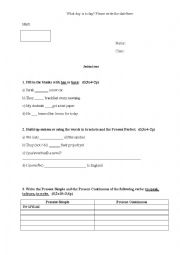 Test paper