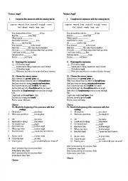 English Worksheet: Broken Angel_song