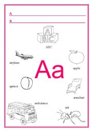 Letter A