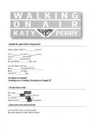Walking on Air - Katy Perry