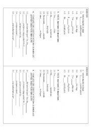 English Worksheet: Present Simple - Have/Has