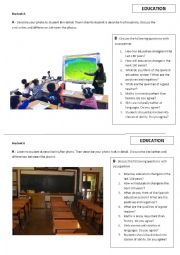 Education photo comparison