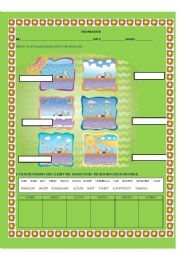 English Worksheet: WEATHER